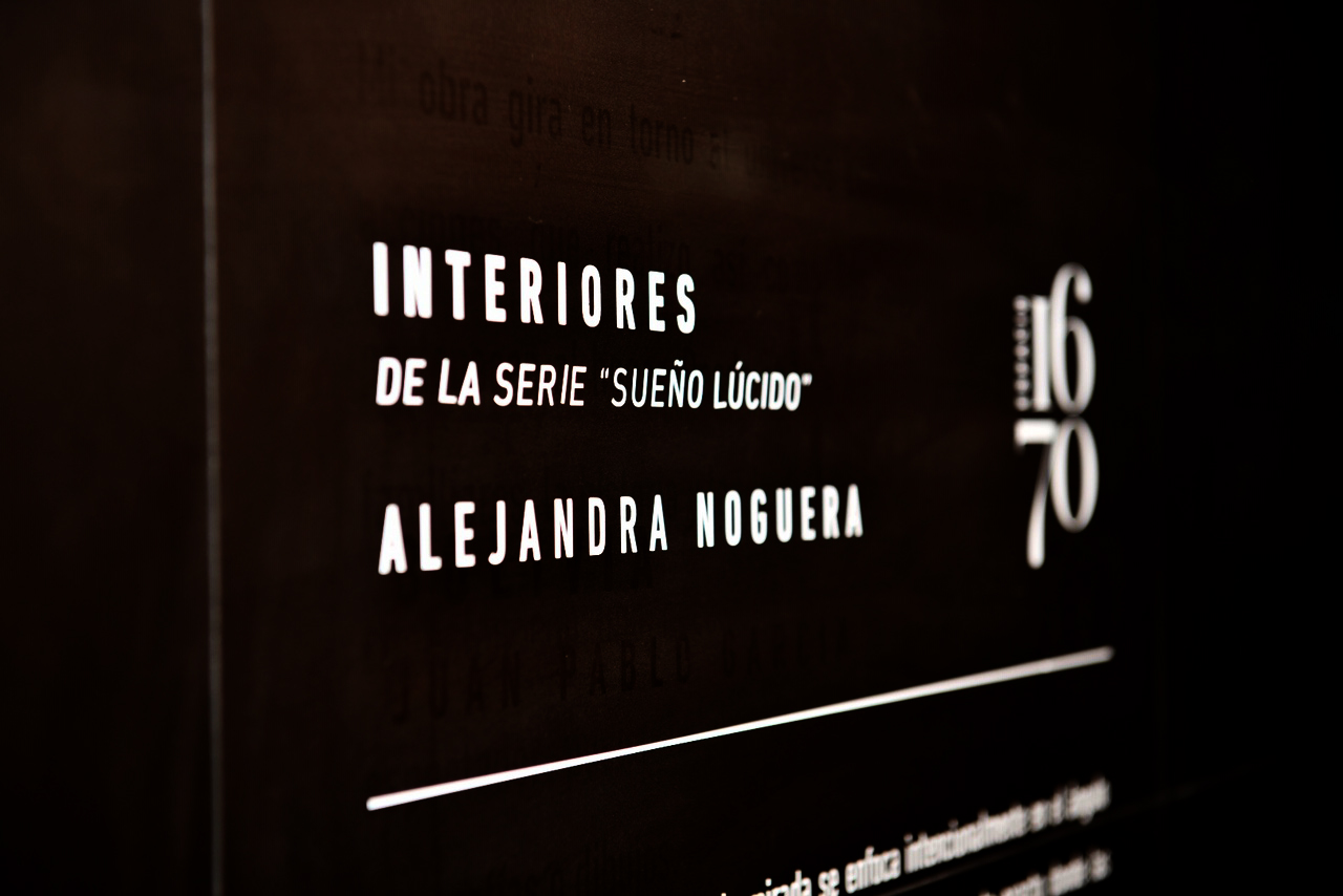 4º Muestra Espacio 1670 | "Interiores" de Alejandra Noguera